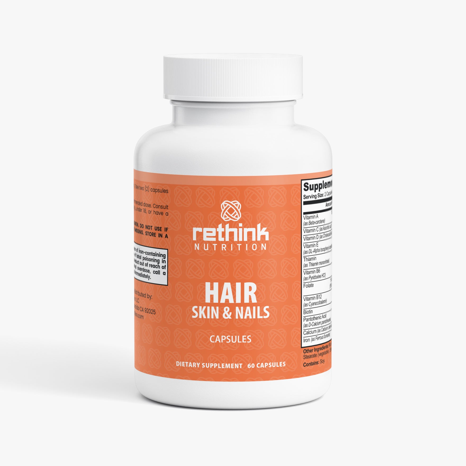 Rethink | Hair Skin &amp; Nails  (Skin &amp; Beauty) – 60 cap