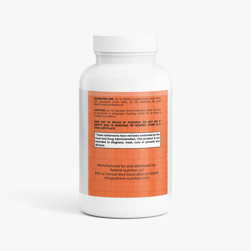 Rethink | Magnesium Glycinate – 90 Capsules - Rethink Nutrition