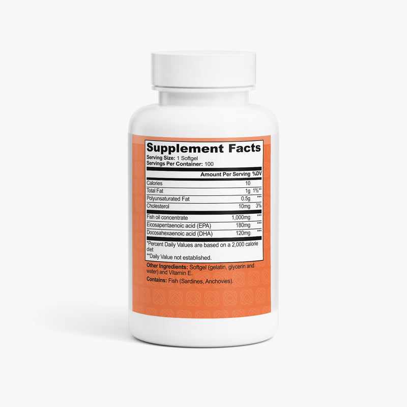 Rethink | Omega-3 EPA + DHA – 100 Softgels - Rethink Nutrition