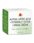 Reviva Labs | Alpha Lipoic Acid, Vitamin C Ester & DMAE Cream (Firming & Brightening) – 2 oz