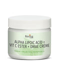 Reviva Labs | Alpha Lipoic Acid, Vitamin C Ester & DMAE Cream (Firming & Brightening) – 2 oz